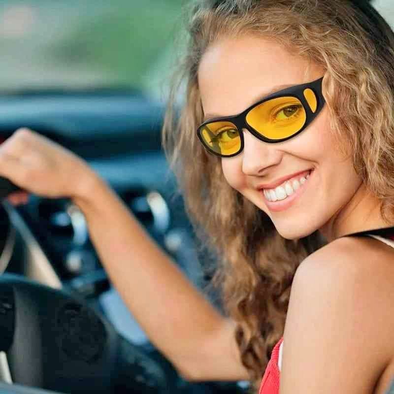 🕶️ Conduce con Mayor Claridad de Día y de Noche | Pack de 2 Lentes HD Visión con Protección UV